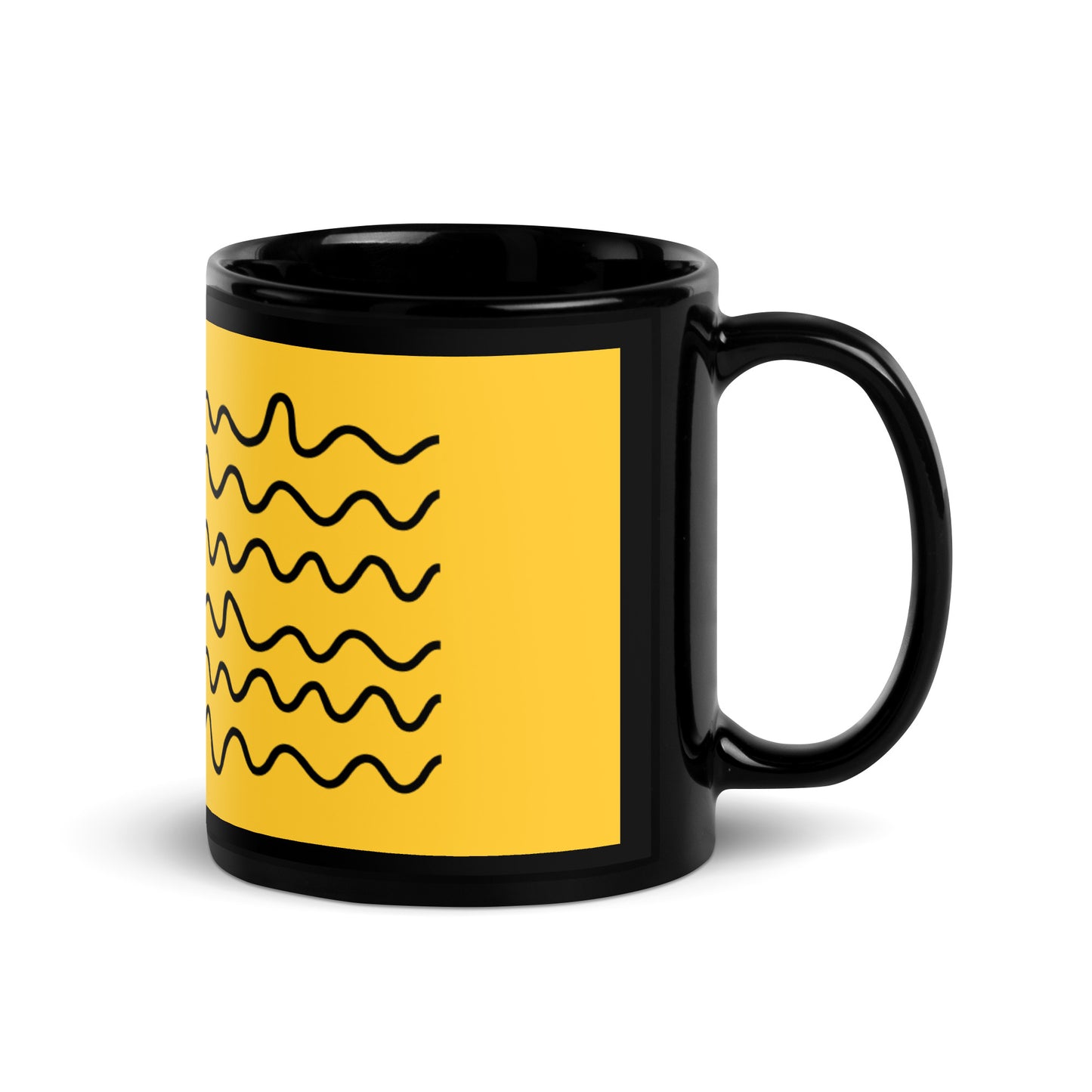 Flow WaaVee Mug Black/Yellow