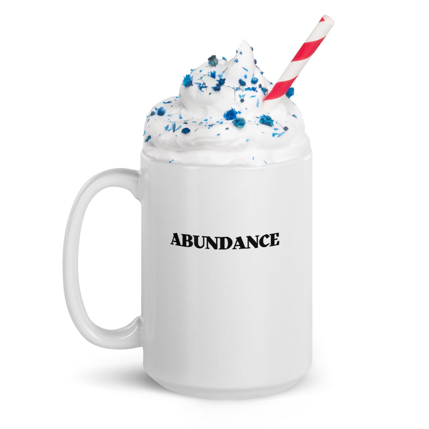 Abundance White Glossy Mug